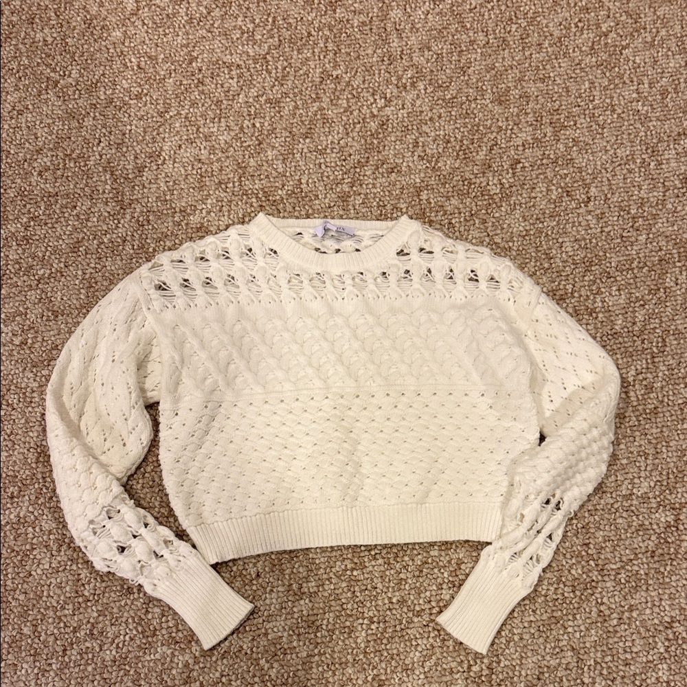 Elegant white Sweater by Intermix